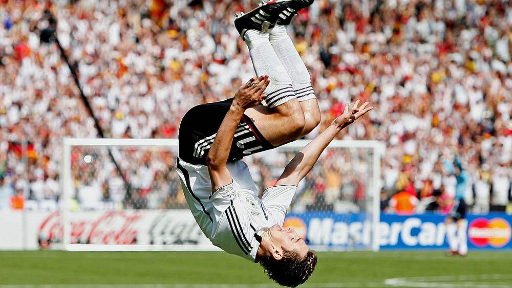 Miroslav Klose is Germany's all-time top goalscorer © 2006 Getty Images