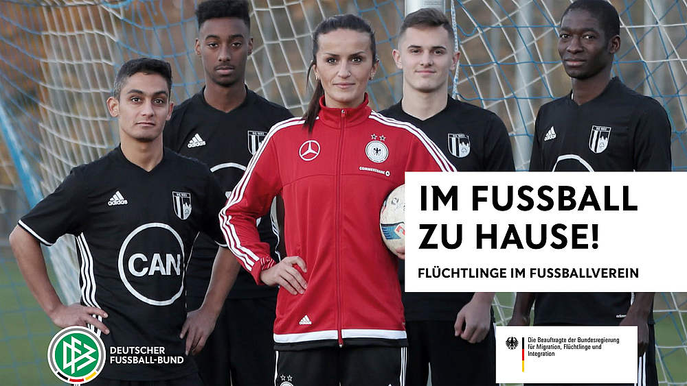 © Deutscher Fußball-Bund · Die Beauftragte der Bundesregierungfür Migration, Flüchtlinge und Integration