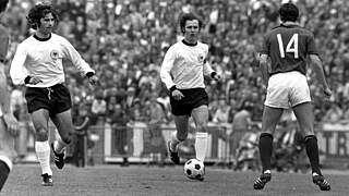 103-mal für Deutschland, 1972 Europa- und 1974 Weltmeister: Franz Beckenbauer  © imago