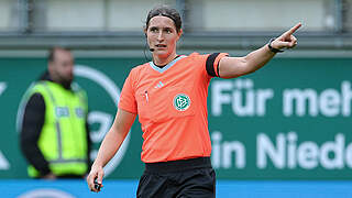 Steht vor ihrem 19. Einsatz in der Frauen-Bundesliga: Schiedsrichterin Naemi Breier © Imago