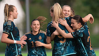 Qualifizieren sich für die Europameisterschaft in Litauen: die U 19-Frauen © Istvan Derencsenyi/Getty Images for DFB