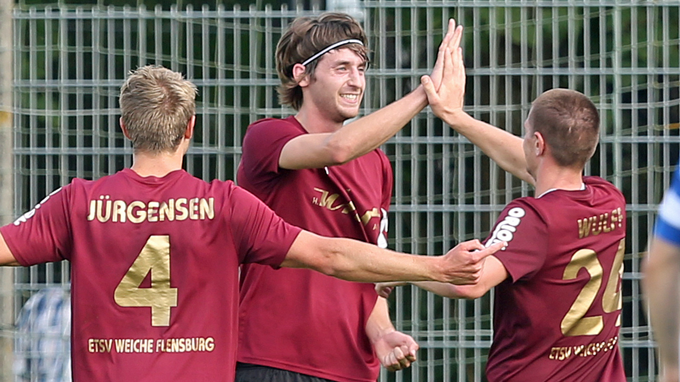 Weiche Flensburg Fußball in der HandballHochburg DFB Deutscher