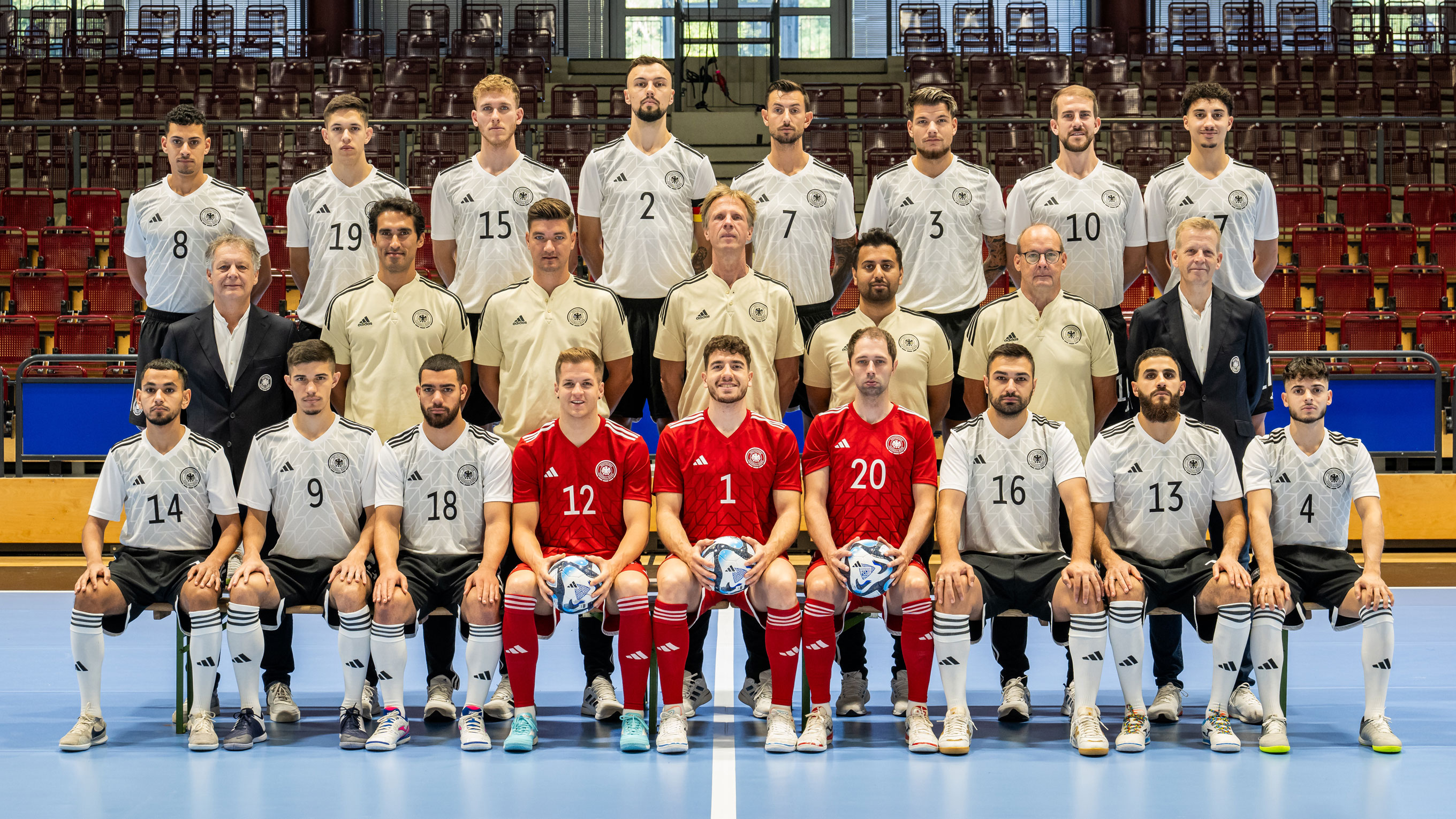Das Team FutsalNationalmannschaft MännerNationalmannschaften