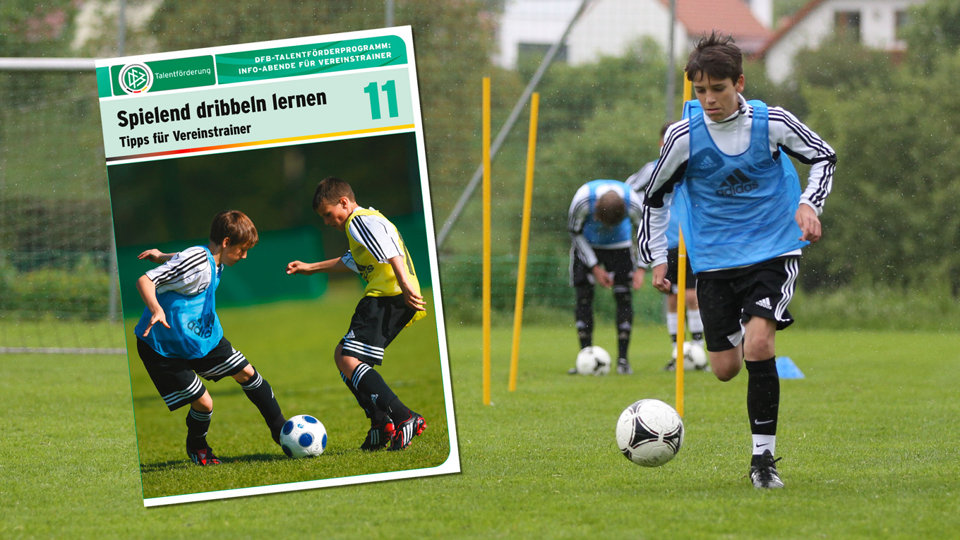 Spielend dribbeln lernen :: DFB - Deutscher Fußball-Bund e.V.