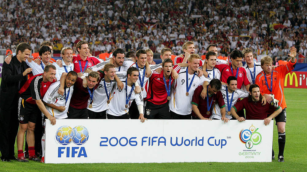 Platz drei für das deutsche Team - Foto: Imago © 2009 Getty Images