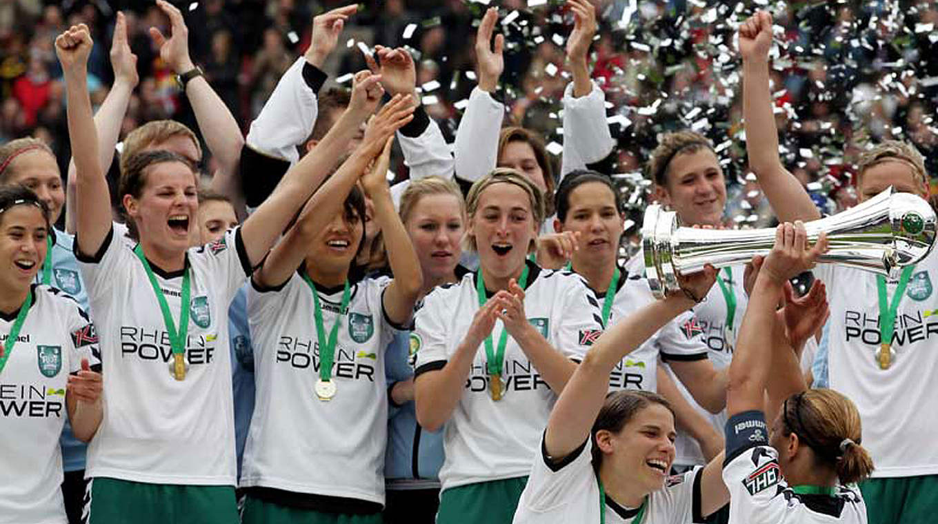 FCR 2001 Duisburg gewinnt den DFBPokal der Frauen 2010 DFB