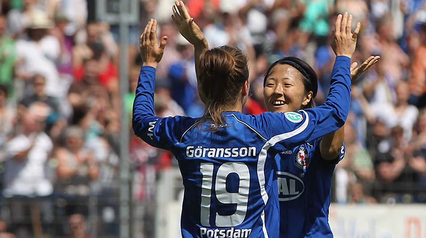 Bundesliga & Champions League der Frauen So war das Jahr 2012 DFB