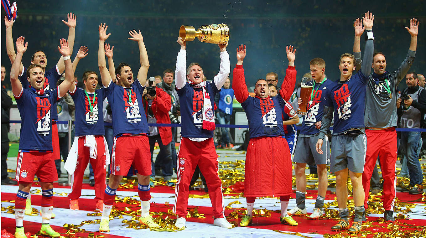 Bayern München gewinnt den DFBPokal 2014 DFB Deutscher Fußball