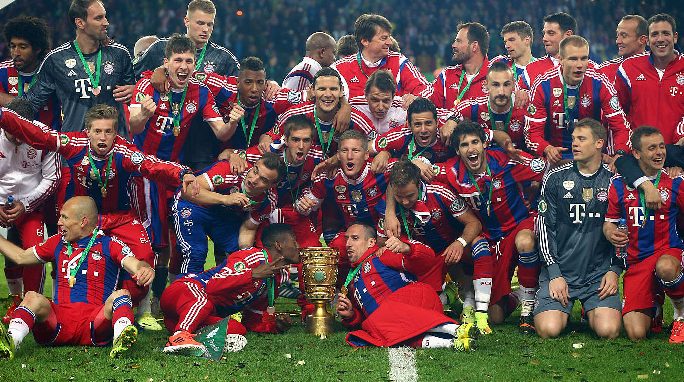 Bayern München gewinnt den DFBPokal 2014 DFB Deutscher Fußball