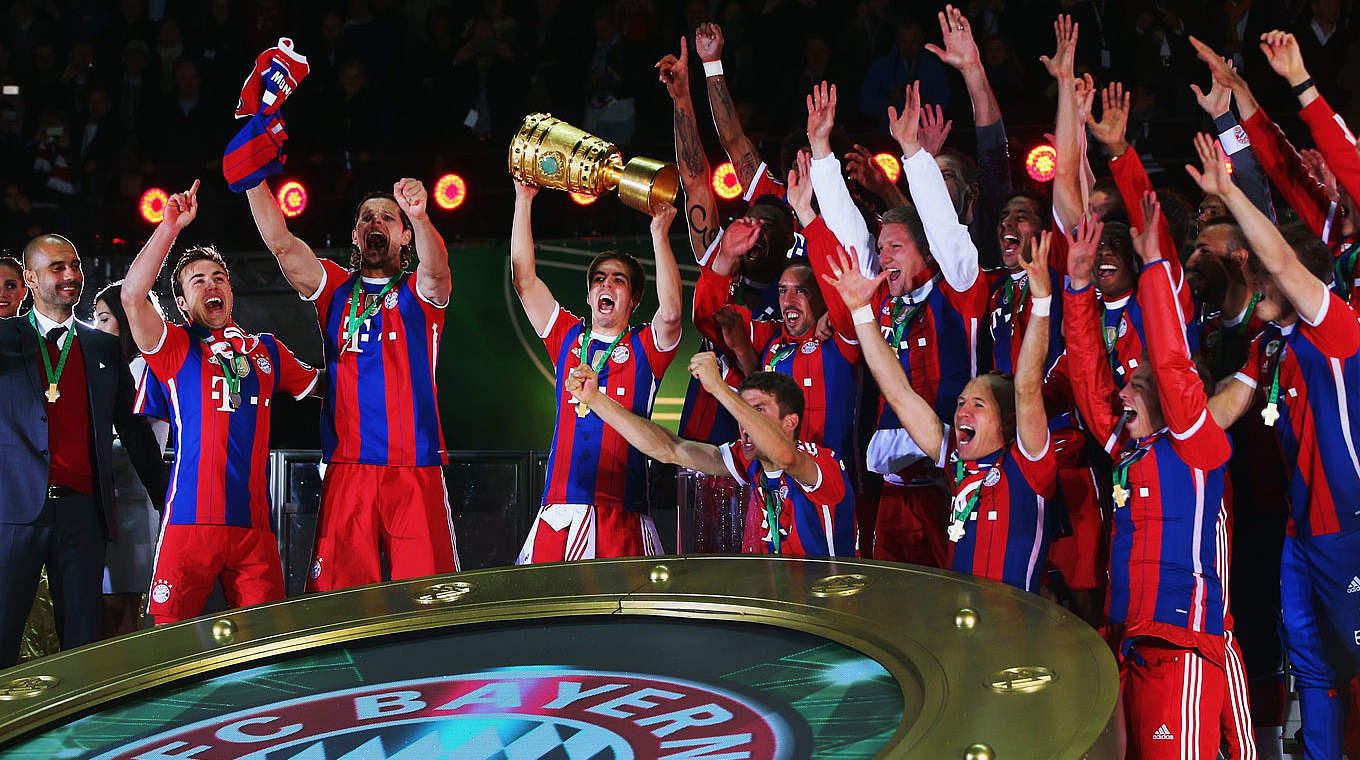 Bayern München gewinnt den DFBPokal 2014 DFB Deutscher Fußball