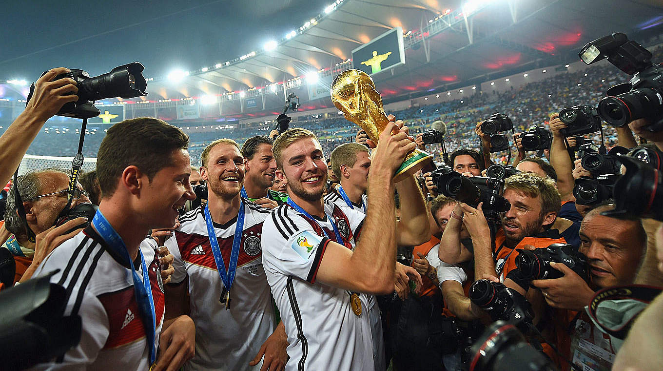 Ein Traum wird wahr: Christoph Kramer wird mit dem DFB-Team Weltmeister © Bongarts/GettyImages