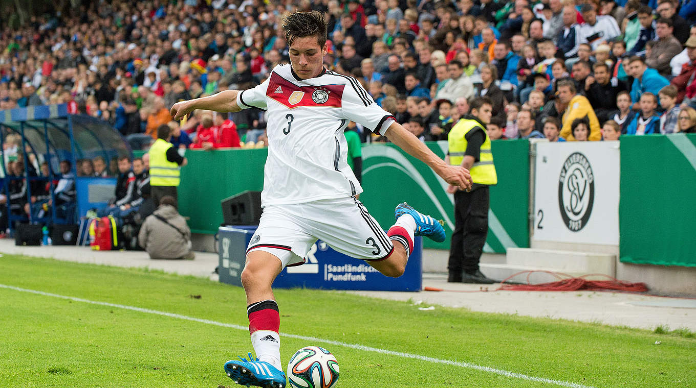 Frisch gebackener U 20-Nationalspieler: Thomas Hagn  © 2014 Getty Images