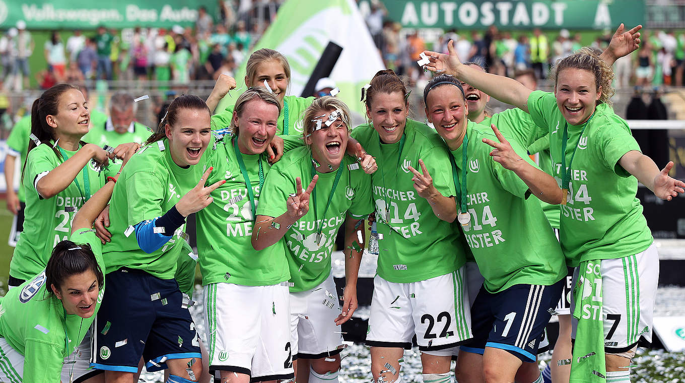 VfL Wolfsburg Deutscher Meister 2014 DFB Deutscher FußballBund e.V.