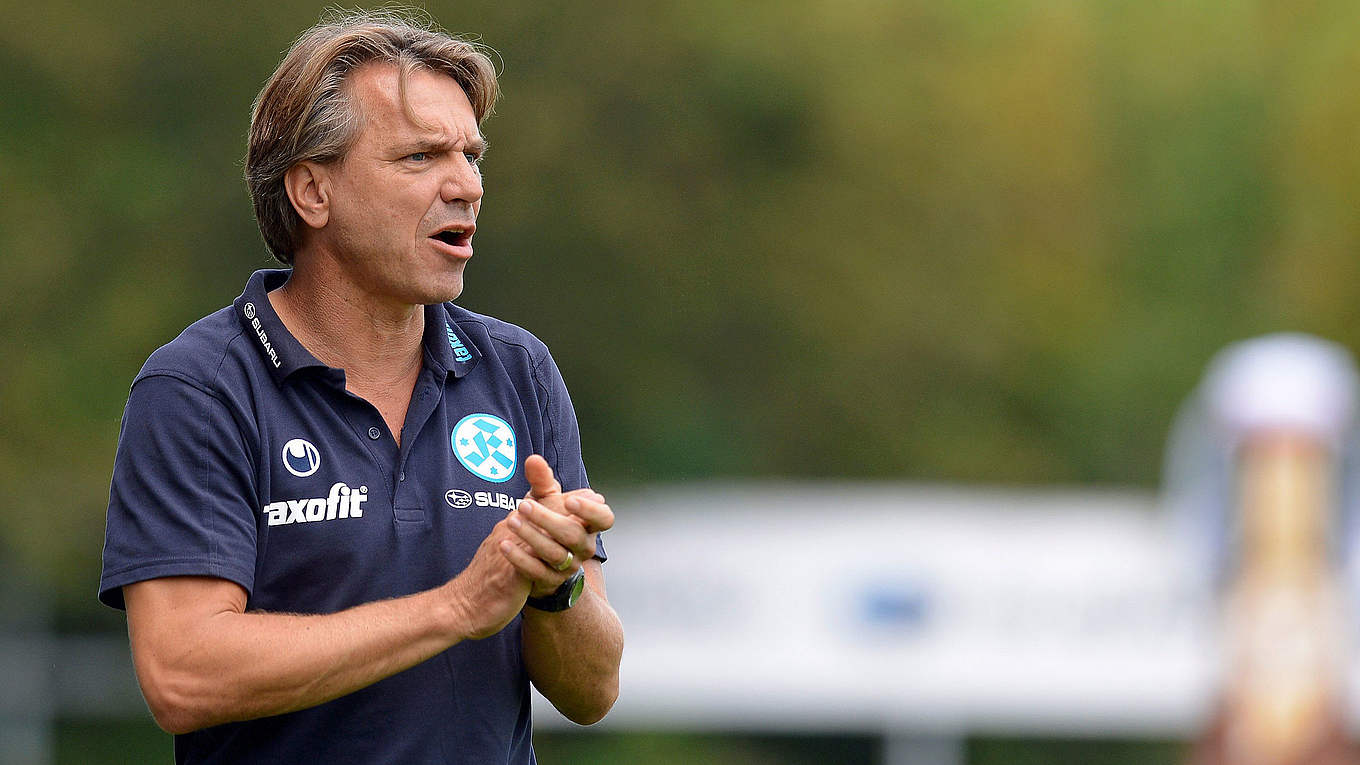 Horst Steffen trifft mit den Stuttgarter Kickers auf alte Bekannte in