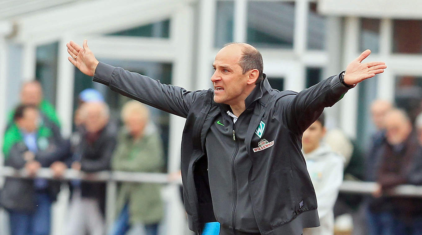 Hat Respekt vor Havelse: Werder-Coach Skripnik © 2014 Getty Images