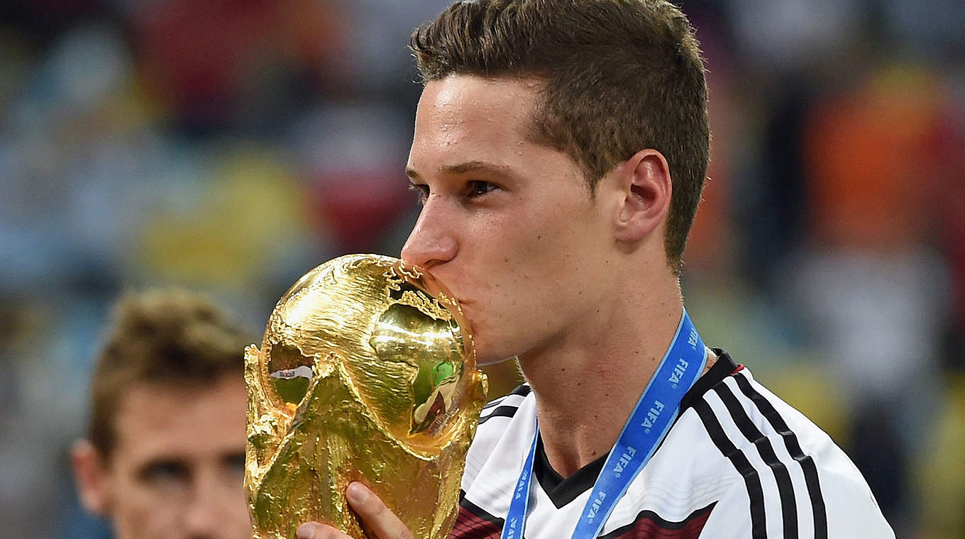 Fehlt beim Wiedersehen der Weltmeister: der Schalker Julian Draxler © 2014 Getty Images