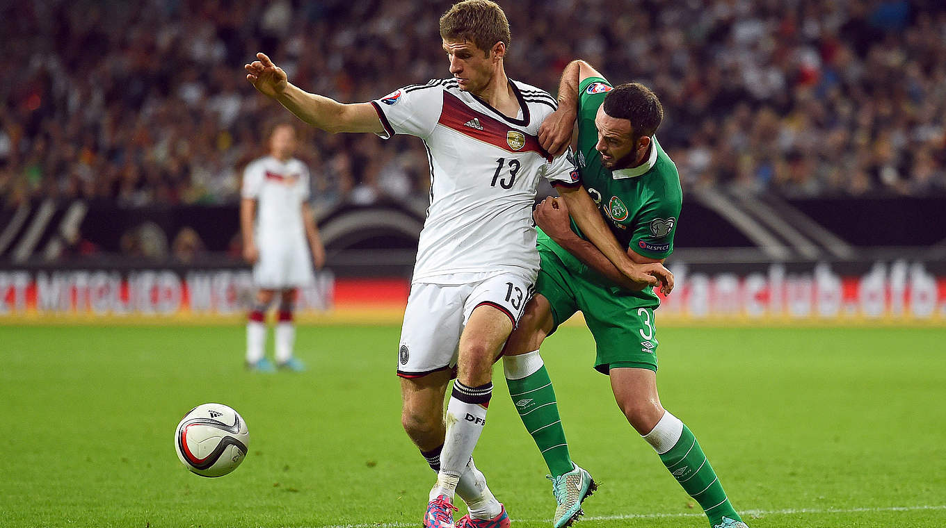 Marktabteil von bis zu 40 Prozent: das Länderspiel gegen Irland © 2014 Getty Images