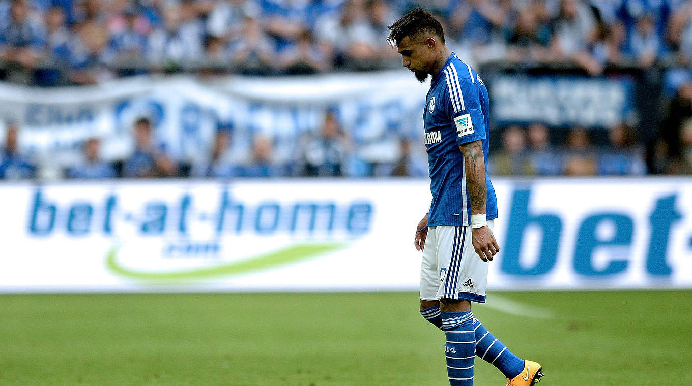 Noch immer angeschlagen: Schalkes Kevin-Prince Boateng © 2014 Getty Images