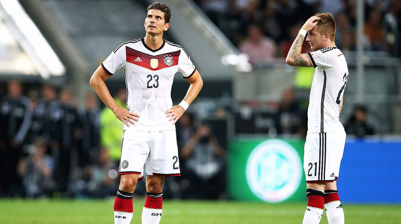 Mario Gomez vor den Wochen der Wahrheit DFB Deutscher FußballBund