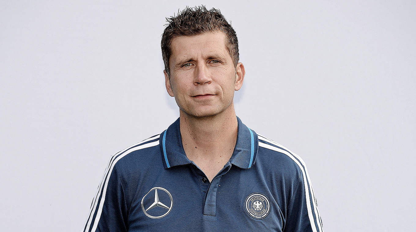 Neuer Coach der U 18-Junioren des DFB: Guido Streichsbier © 2014 Getty Images