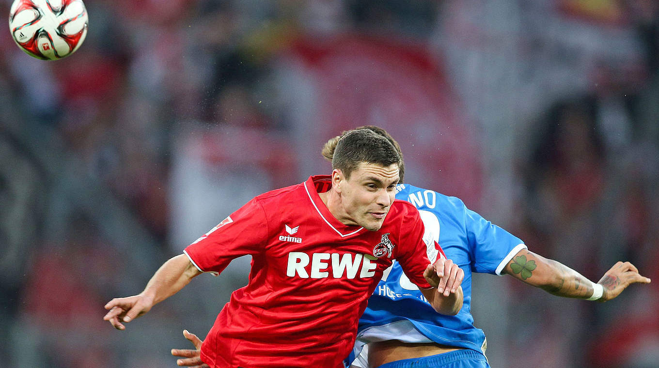 Spektakuläres 4:3 bei der TSG Hoffenheim: Jonas Hector und der 1. FC Köln © 2014 Getty Images