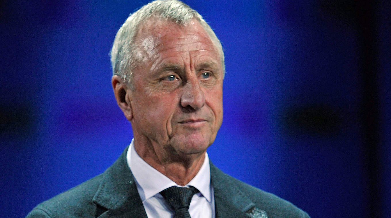 Johan Cruyff: "Ich würde einen Deutschen wählen" © 2013 Getty Images