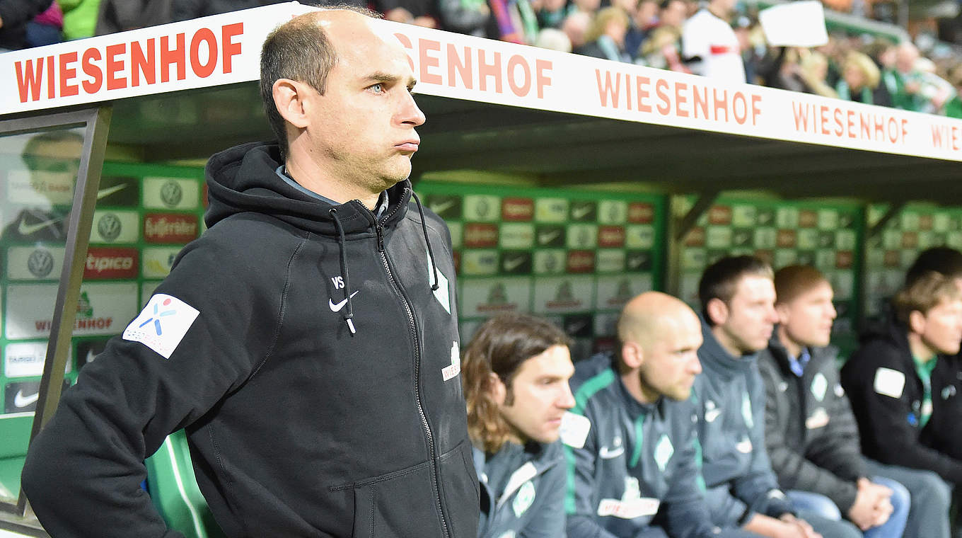 Viktor Skripnik: Wie verdaut Werder die erste Niederlage unter dem neuen Trainer? © 2014 Getty Images