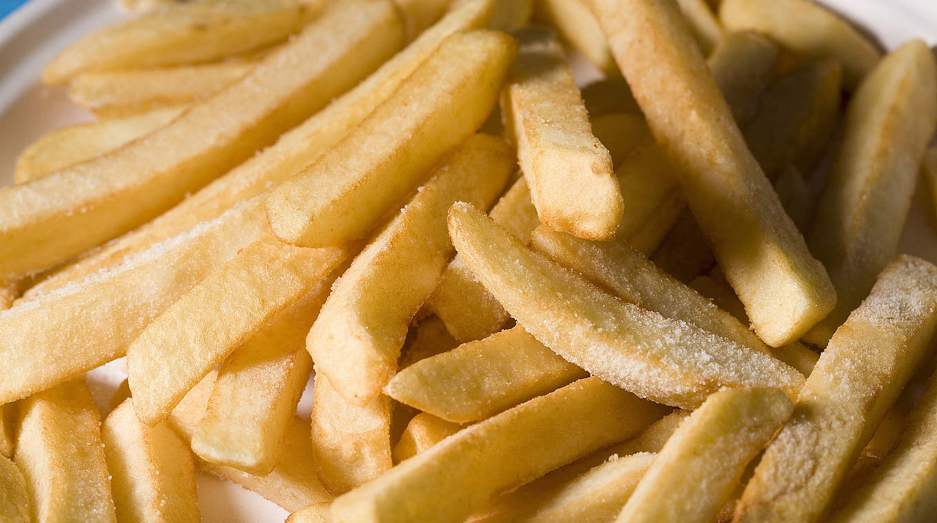 Kalorienreich: Pommes frites © DFB