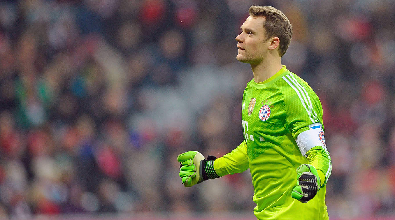 Erst drei Gegentore in 16 Spielen für Bayern: Rekordhalter Manuel Neuer © 2014 Getty Images