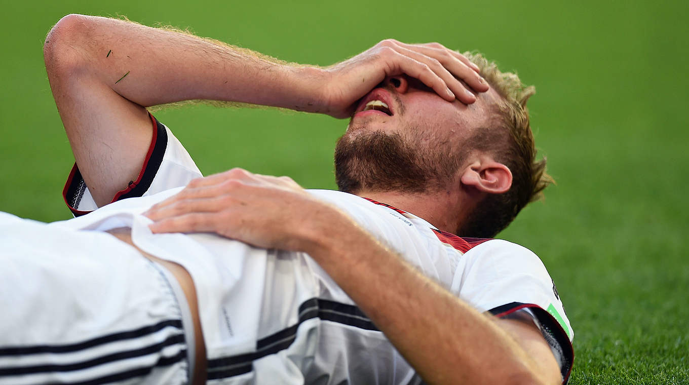 Kurze Orientierungslosigkeit: Gehirnerschütterung im WM-Finale © 2014 Getty Images