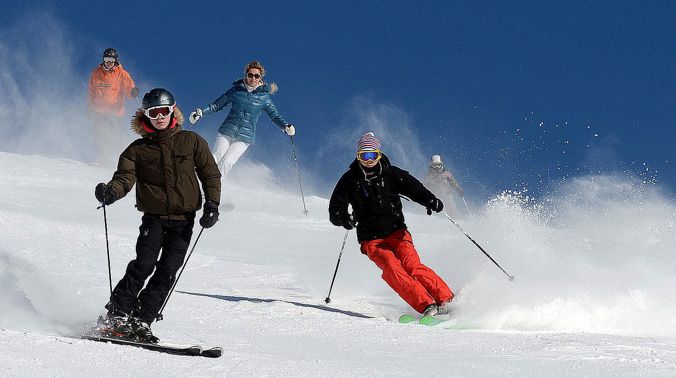 Heute: Skigymnastik: Gut vorbereitet in den Winterurlaub! © AFP
