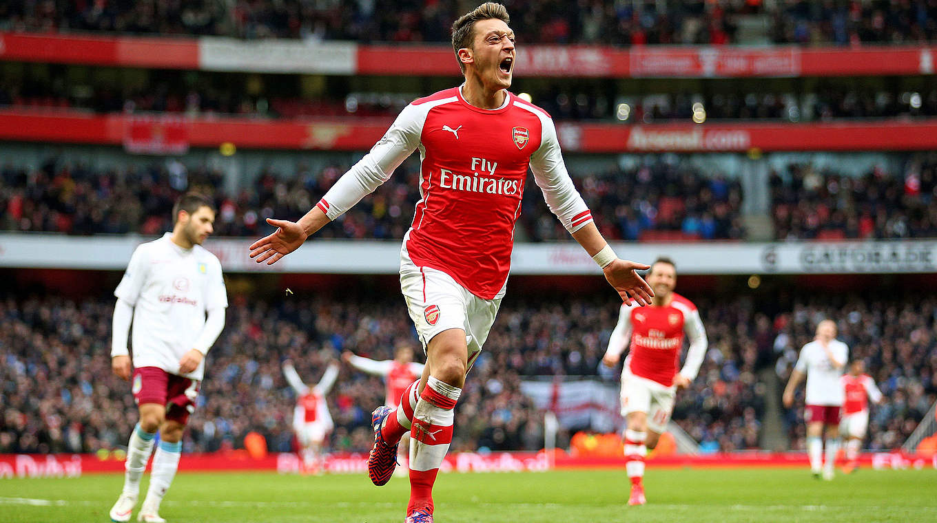 Sein Tor reicht nicht für den FC Arsenal: Mesut Özil © 2015 Getty Images