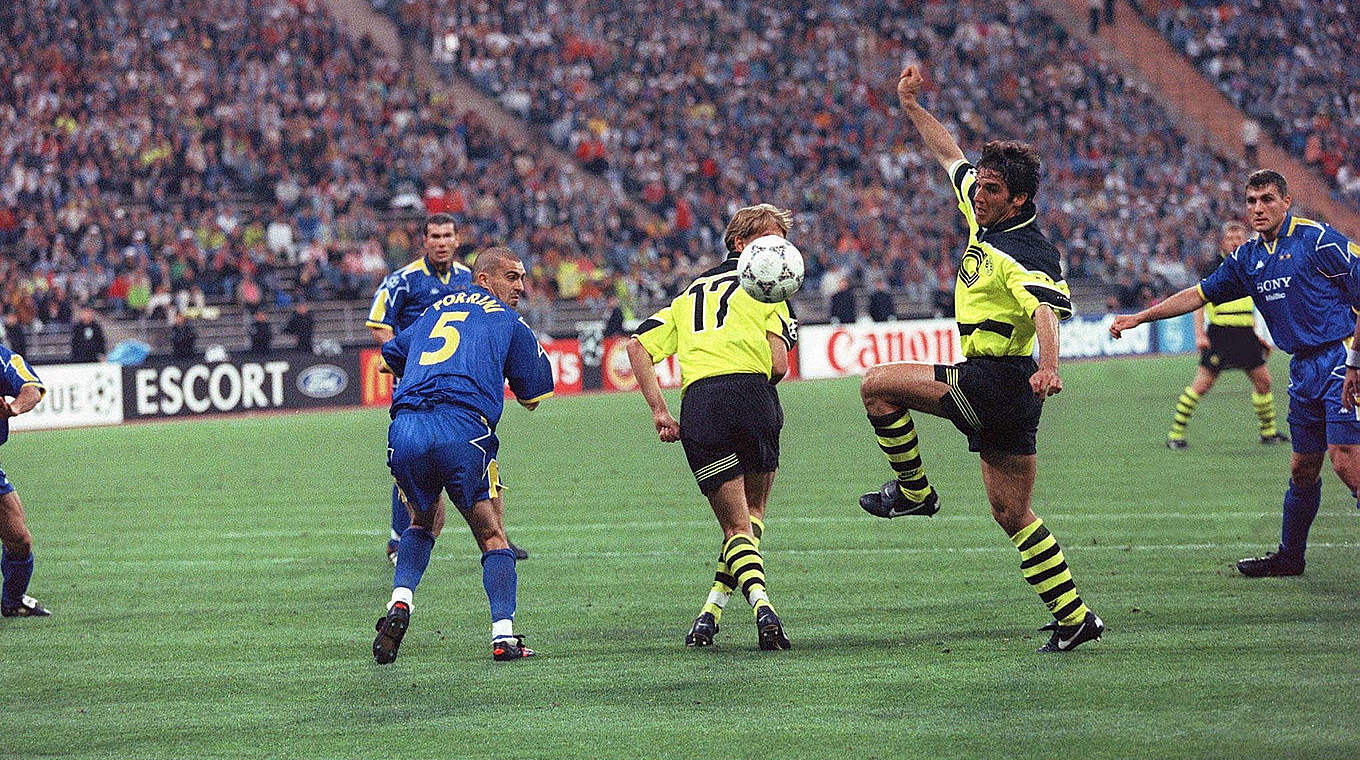 Dortmund lifted the 1997 Champions League in Munich © Bongarts/GettyImages