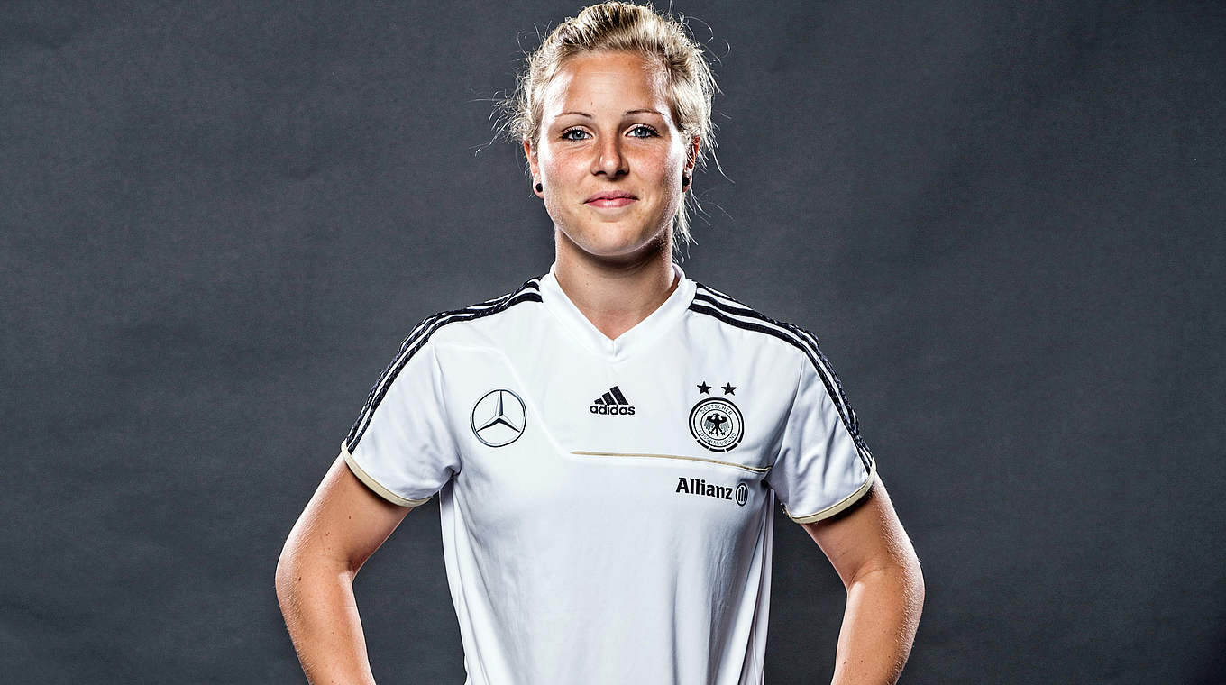 Ab der kommenden Saison bei Potsdam: Europameisterin Svenja Huth © 2014 Get...