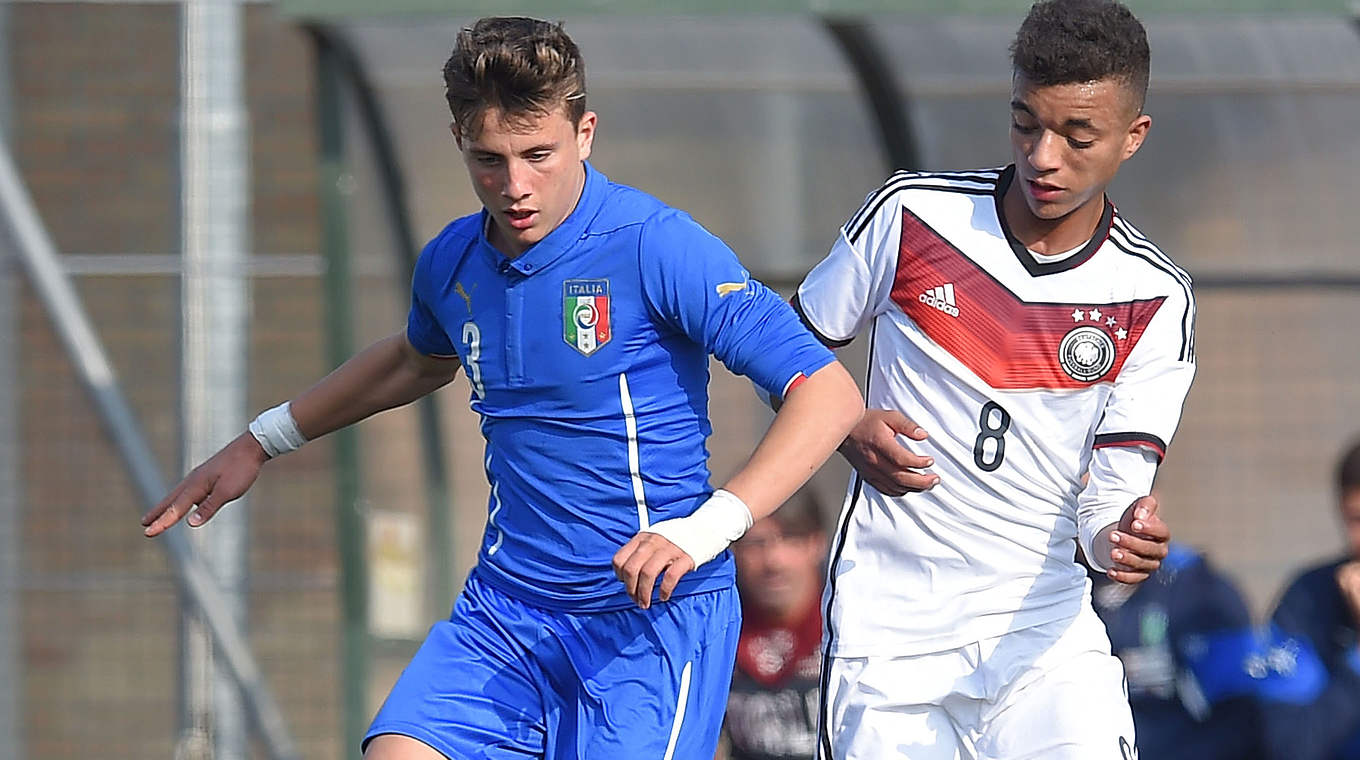 0:1 in Italien: die deutschen U 16-Junioren © 2015 Getty Images