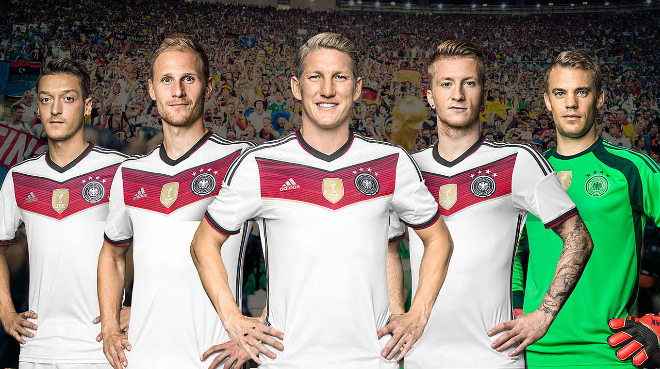 Jederzeit im DFB-Fanshop zu kaufen: das Weltmeister-Trikot mit vier Sternen © DFB