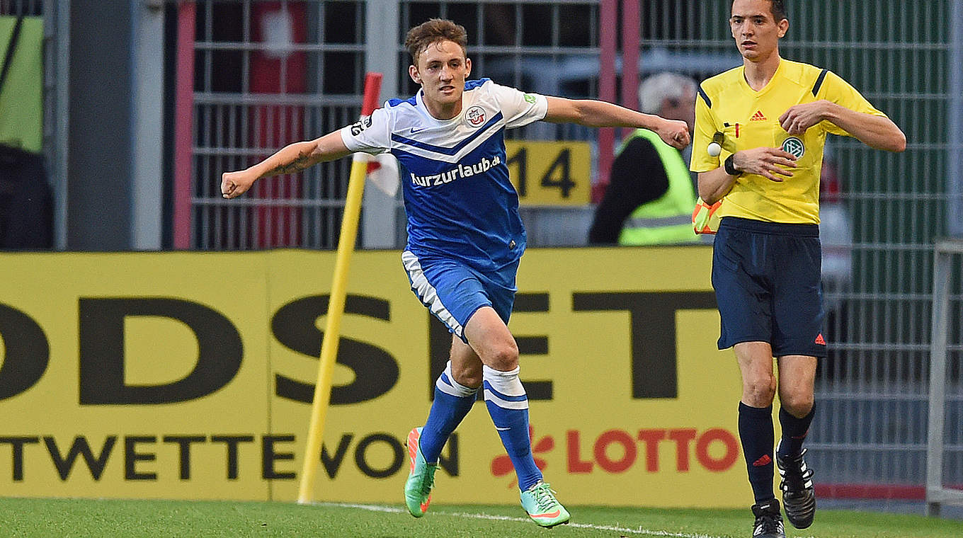 "Spieler des 30. Spieltags": Christian Bickel von Hansa Rostock © 2014 Getty Images