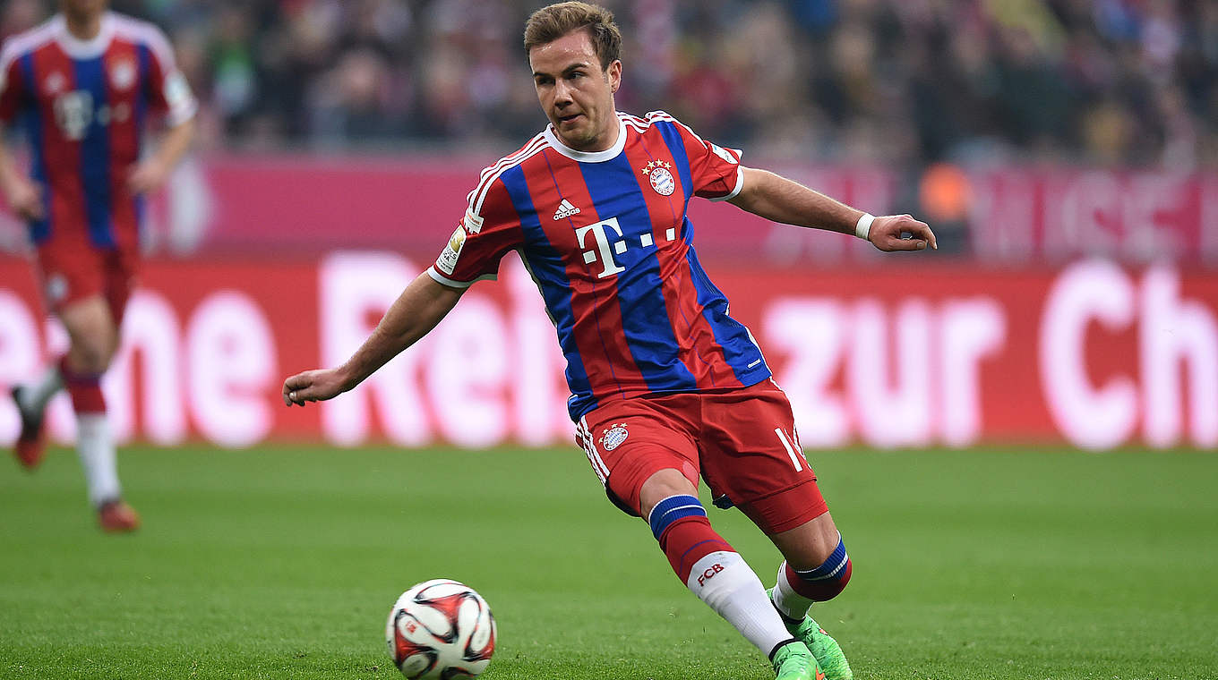 Vor seinem ersten Spiel als Bayern-Akteur in Dortmund: Mario Götze © 2015 Getty Images