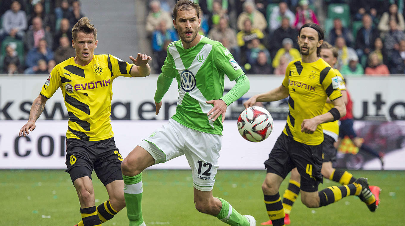Sieg gegen Dortmund: Wolfsburg festigt Platz zwei © 2015 Getty Images