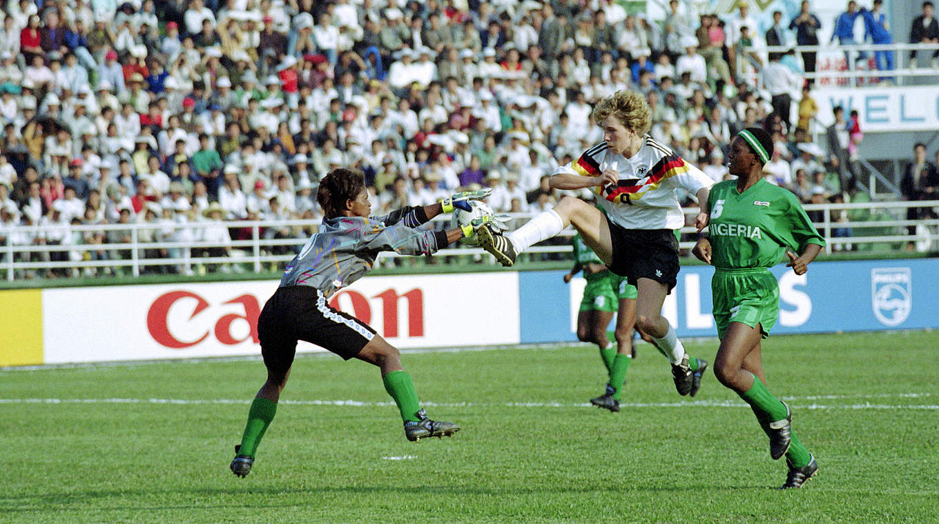 FrauenWM 1991 Premiere in Fernost DFB Deutscher FußballBund e.V.