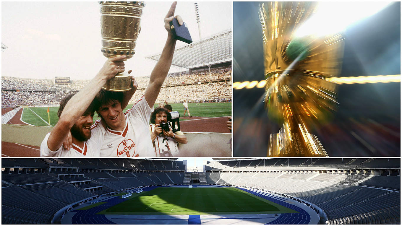 30 Jahre Pokalfinale in Berlin Zum Auftakt eine Sensation DFB