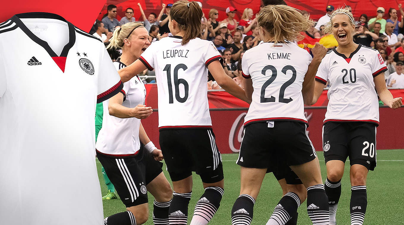 Im erhältlich Das offizielle Heimtrikot Frauen WM 2015