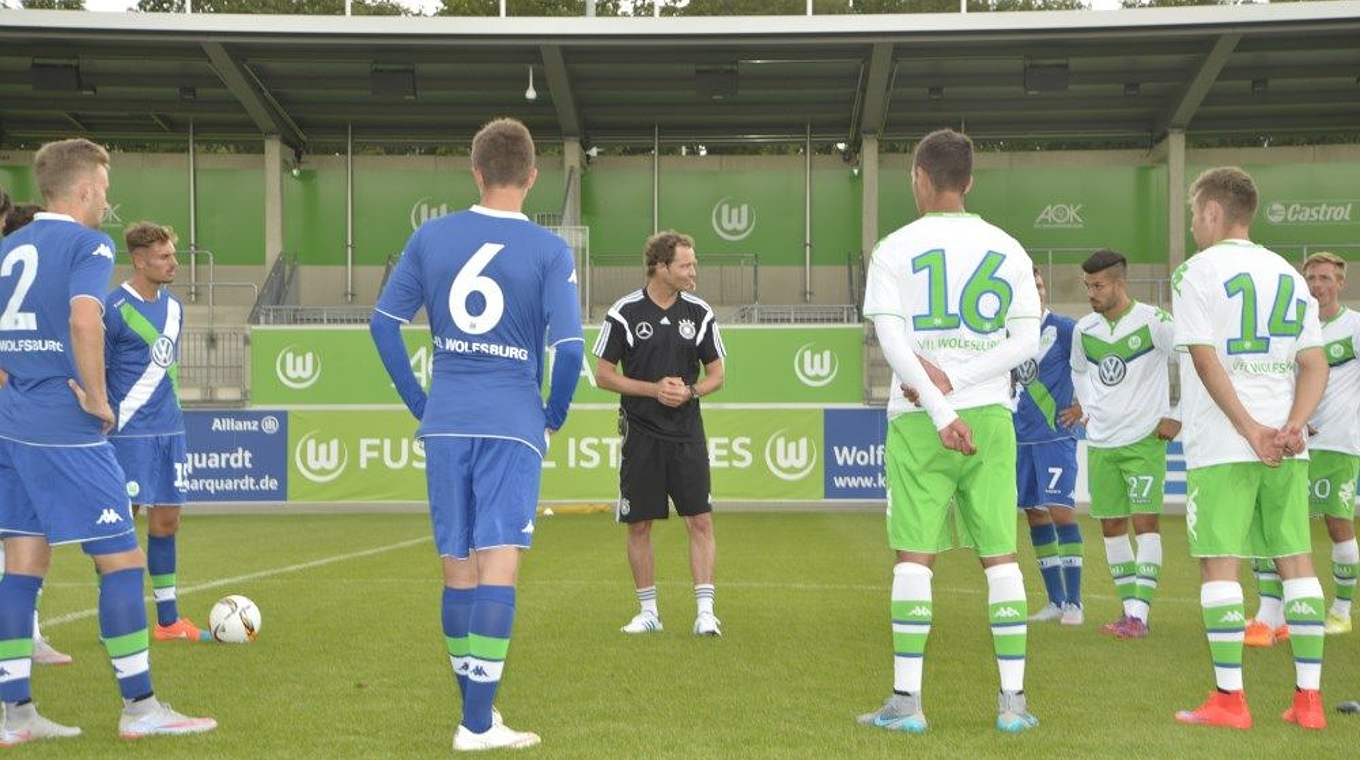 U 19-Trainer Marcus Sorg: "Leitsätze festlegen und nach denen trainieren" © BDFL