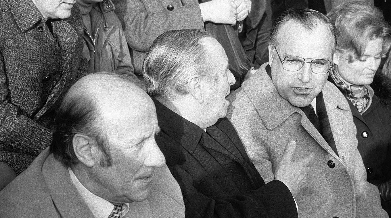 Helmut Kohl und die Nationalmannschaft DFB Deutscher FußballBund e.V.