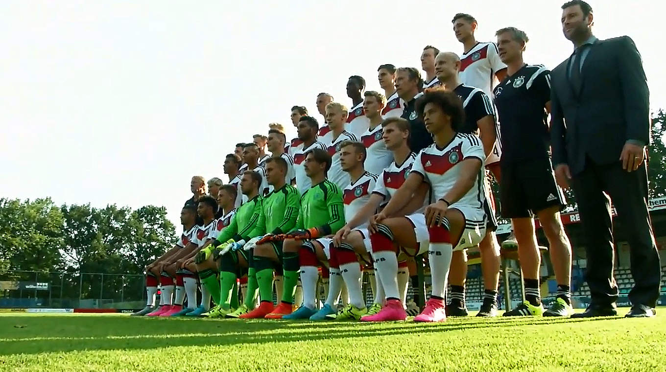 Die EM in Polen fest im Visier: die deutsche U 21-Nationalmannschaft © DFB