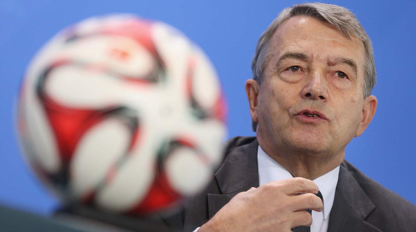 Präsident des Deutschen Fußball-Bundes: Wolfgang Niersbach © 2015 Getty Images