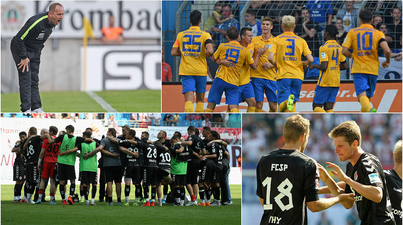 Braunschweig empfängt St. Pauli: zwei Traditionsvereine kämpfen um den Aufstieg © Getty/DFB