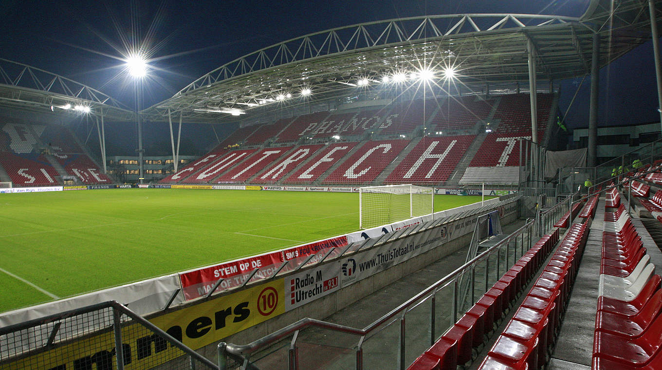 Austragungsort des Eröffnungsspiels am 16. Juli 2017: Stadion Galgenwaard in Utrecht © 2009 AFP