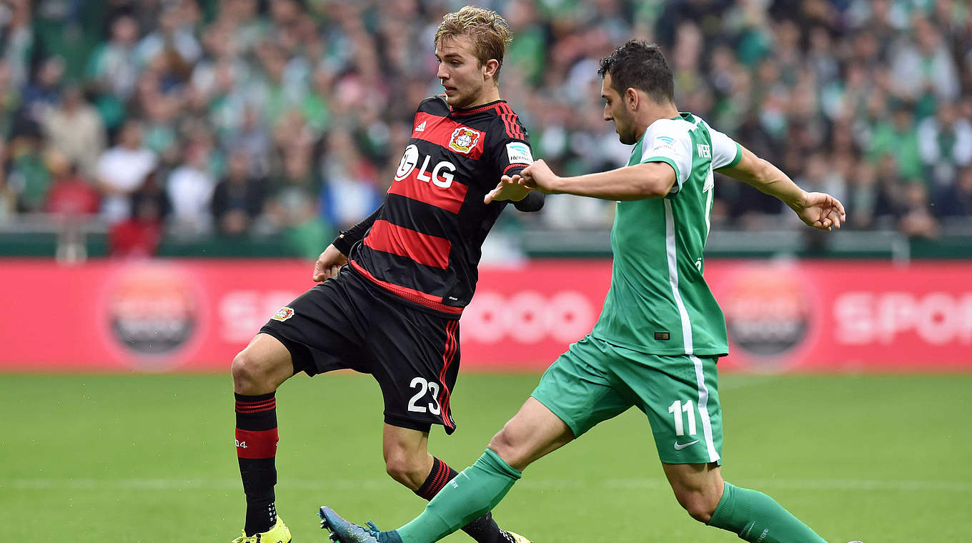 Kramer (l.): "Werder war am Ende chancenlos" © imago/Team 2