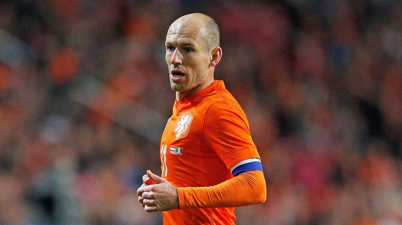 Robben im OranjeAufgebot gegen DFB DFB Deutscher FußballBund e.V.